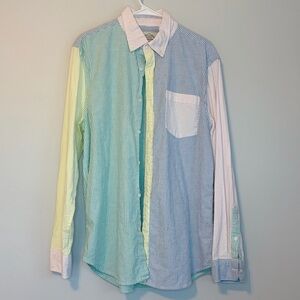 St. John's Bay Multicolor Striped Men's Shirt